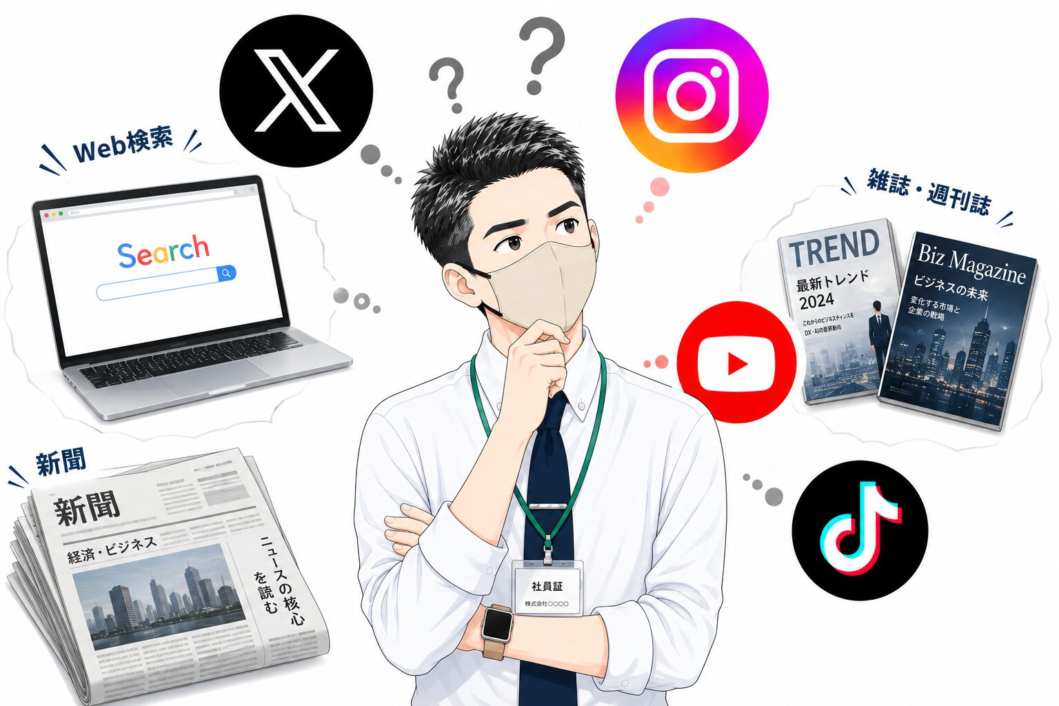 情報収集、何を活用されていますか？
