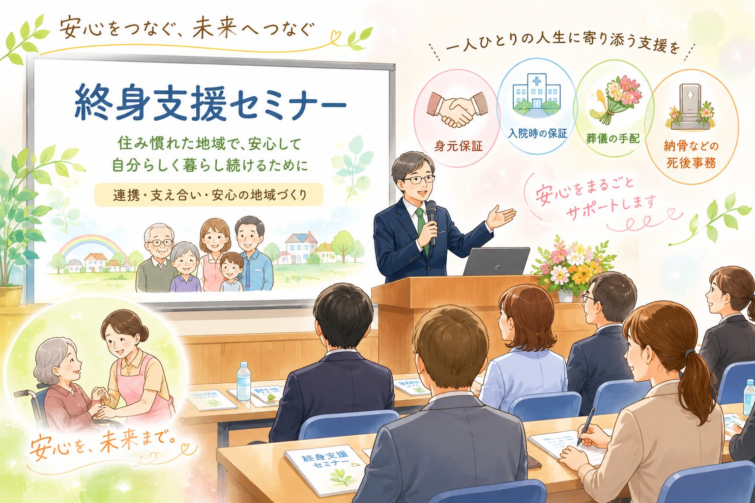 終身支援セミナーが行われました！